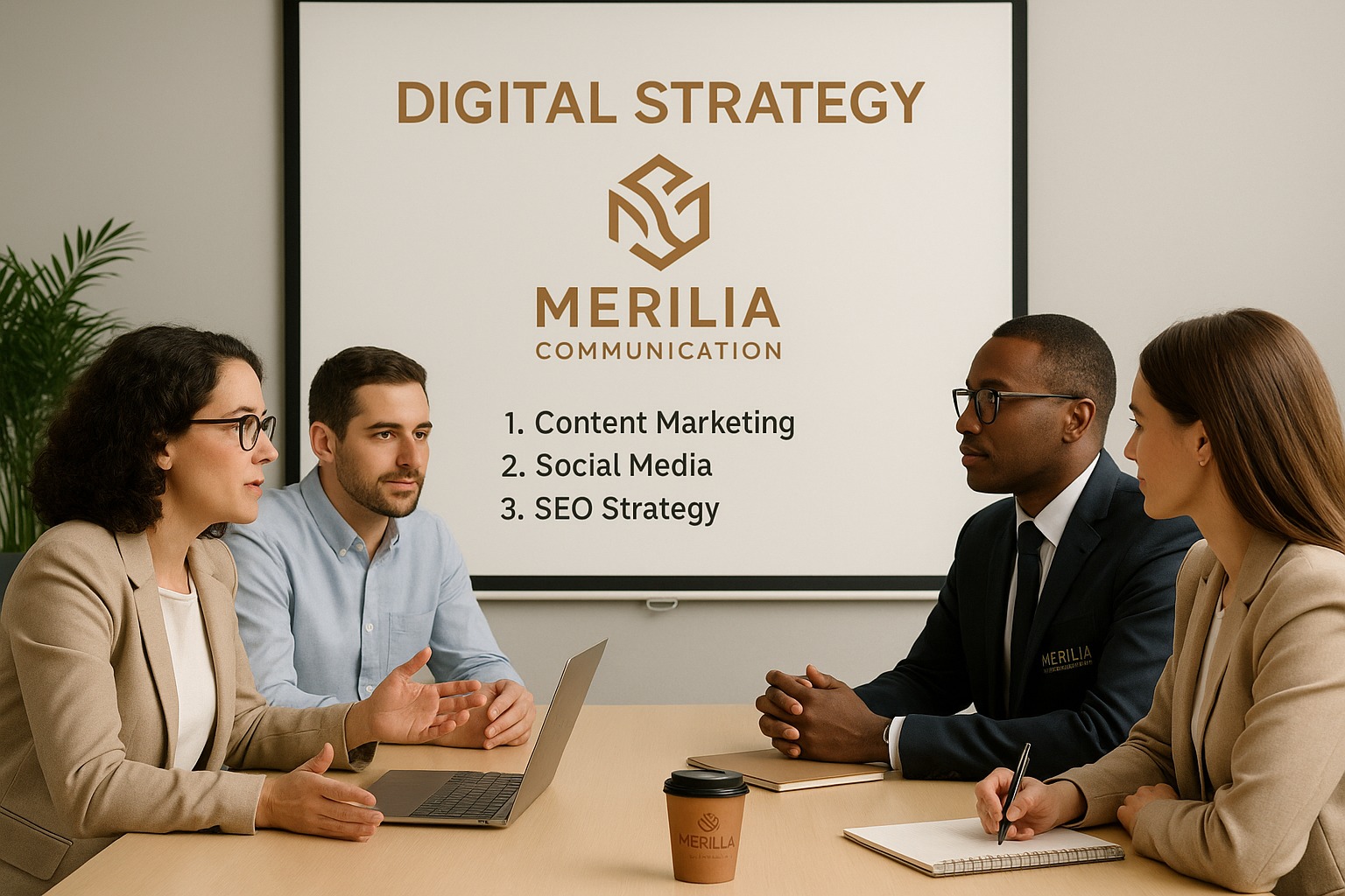 Stratégie Digitale FMCG Merilia - Marketing Digital Algérie Communication